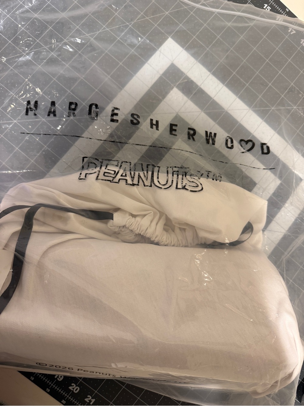 MargeSherwood x Peanuts Pink Dumpling EW Tote - Limited Edition - Picture 8 of 10